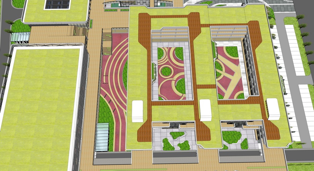 LTW-中小学校景观cad施工图下载【ID:359157295】