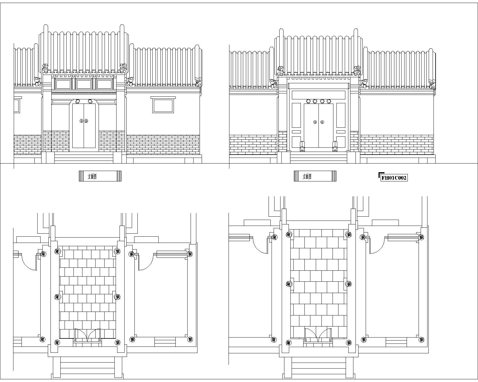 常用中式施工图下载【ID:259377175】