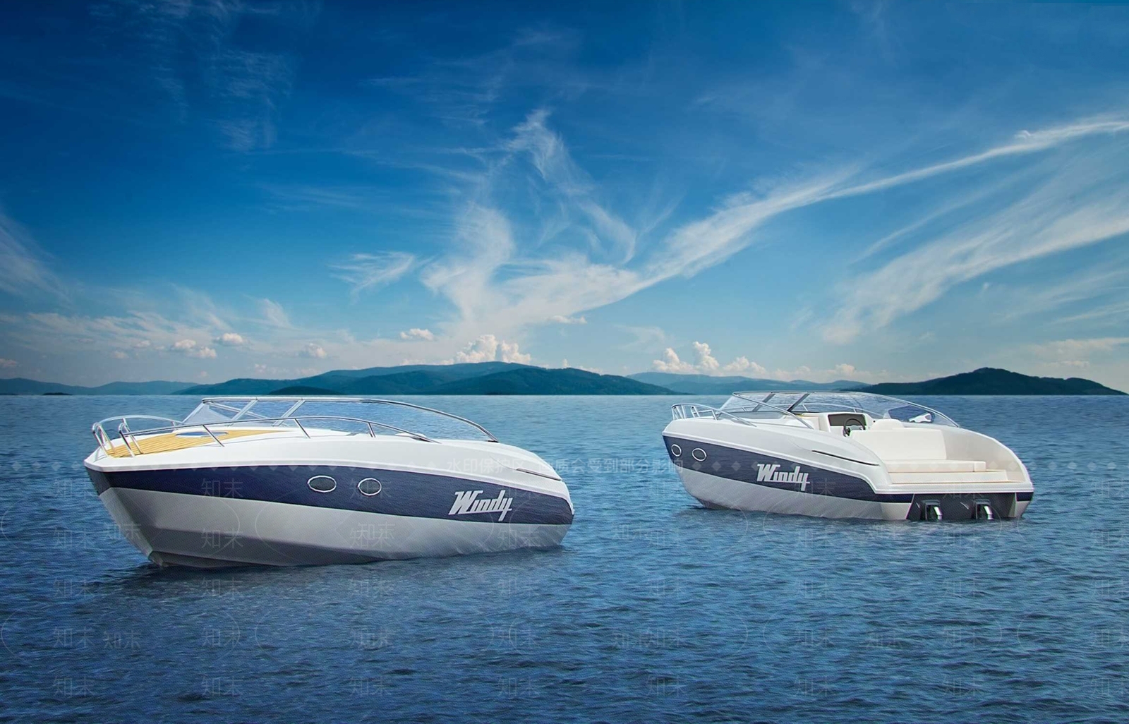 现代快艇3D模型下载【ID:159411711】