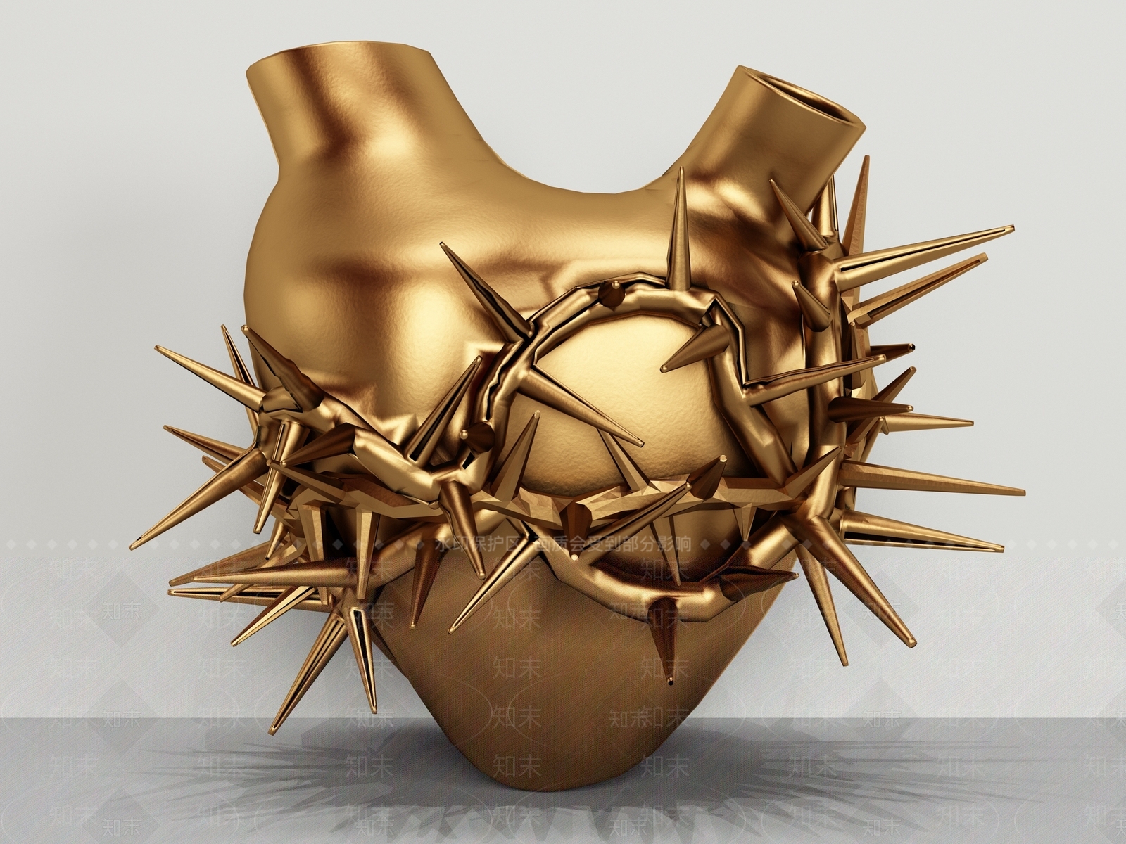 现代心脏3D模型下载【ID:359452816】