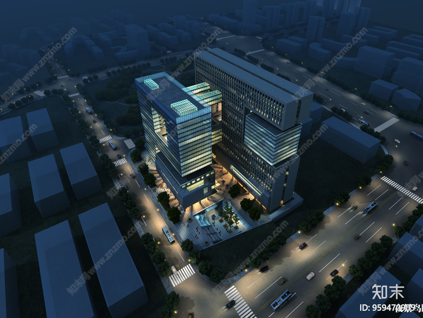 南宁五象总部大厦施工图下载【ID:959470905】