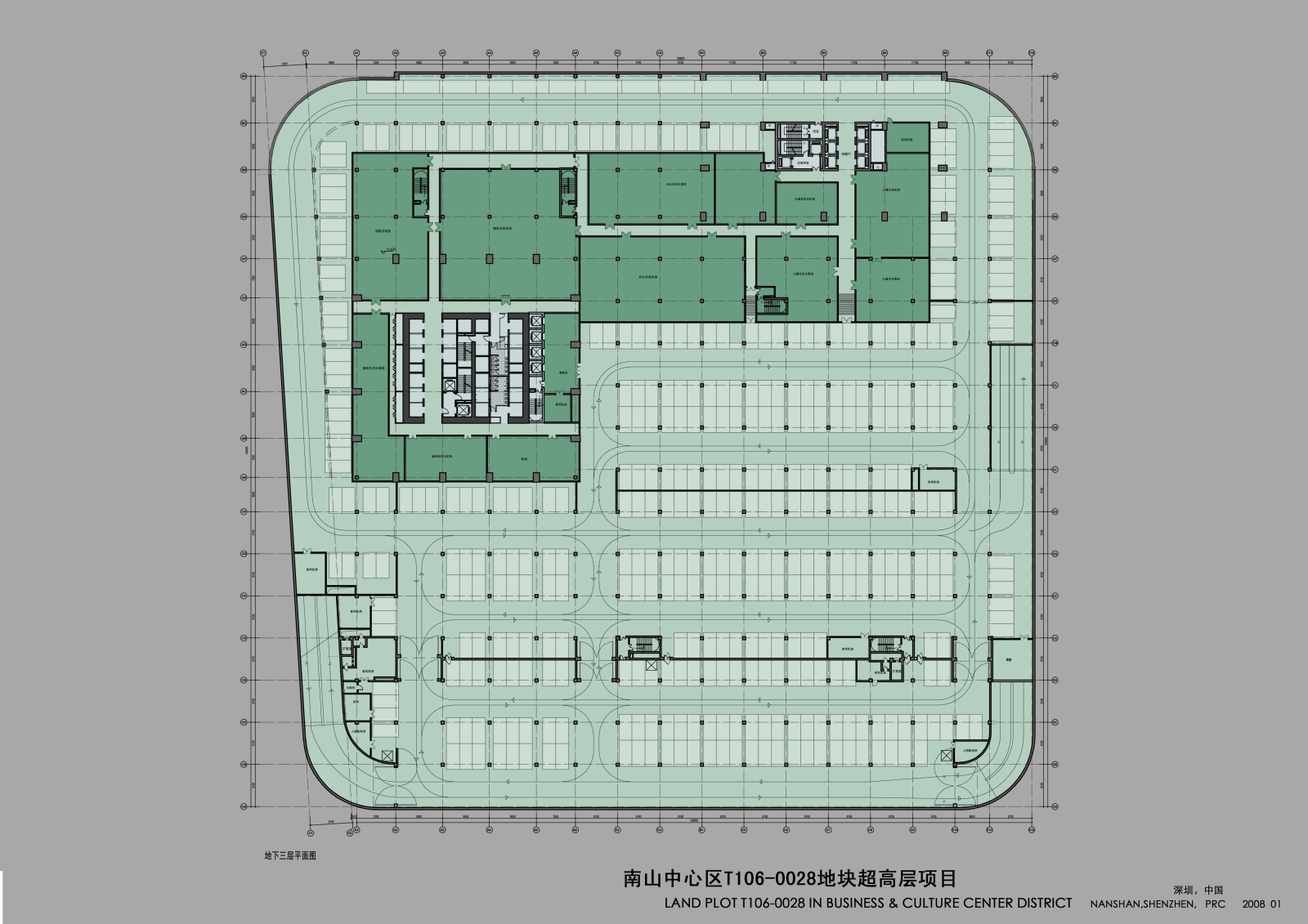 南山中心区超高层cad施工图下载【ID:959471965】