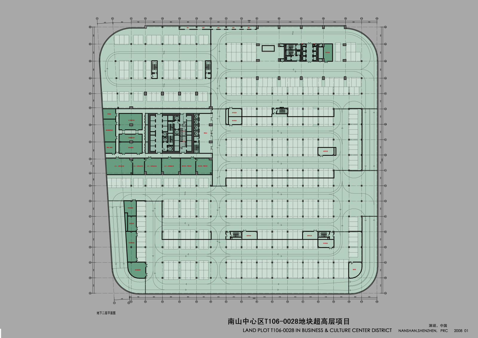 南山中心区超高层cad施工图下载【ID:959471965】