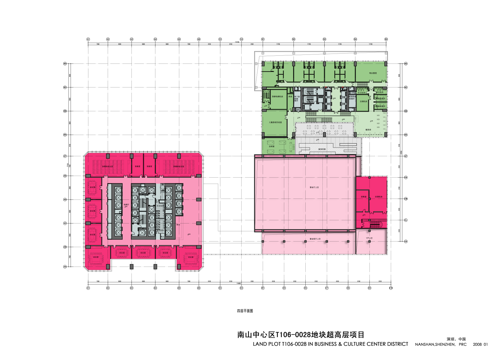 南山中心区超高层cad施工图下载【ID:959471965】