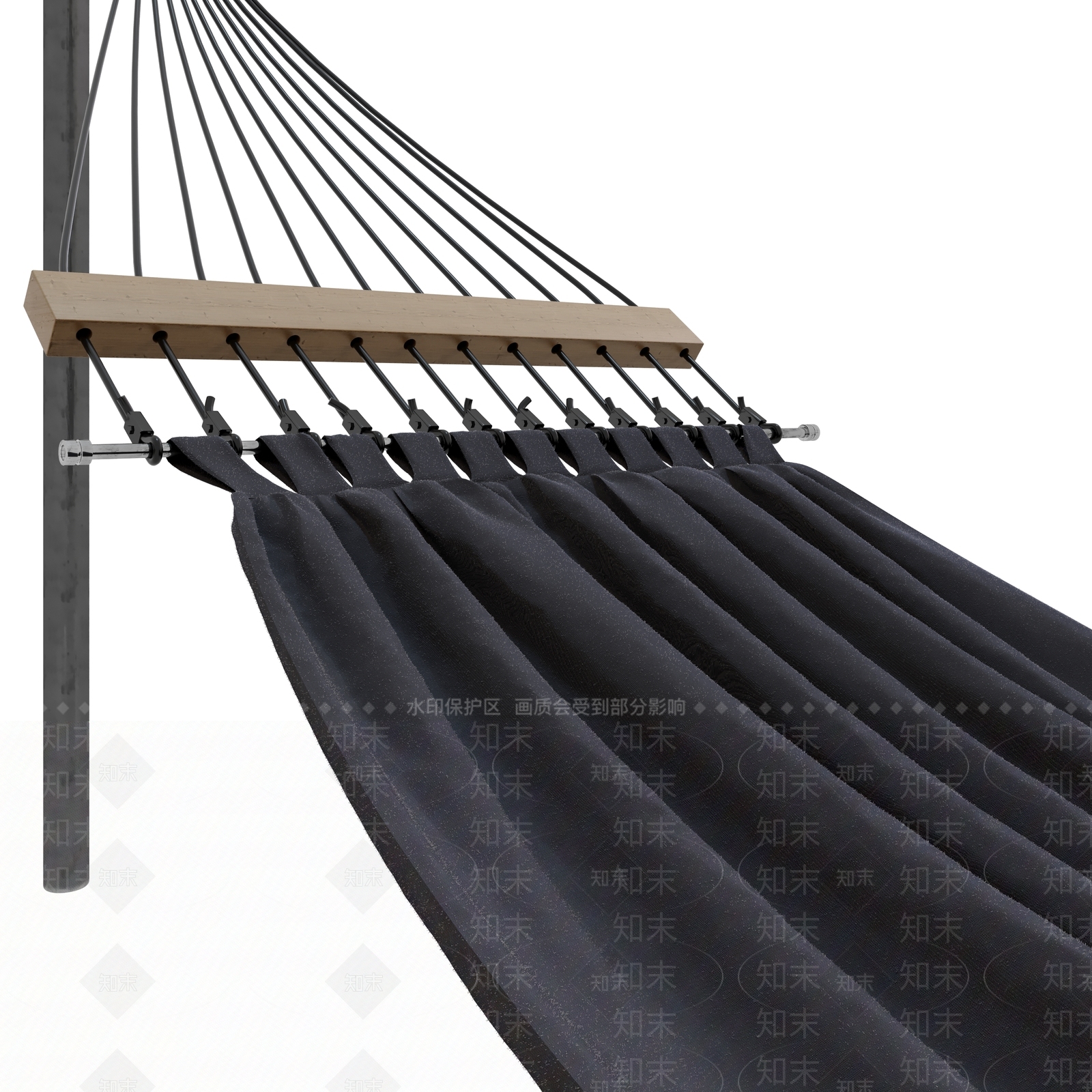 现代吊床3D模型下载【ID:759514600】