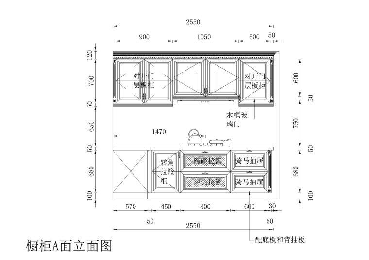 各类室内橱柜设计图施工图下载【ID:959525692】