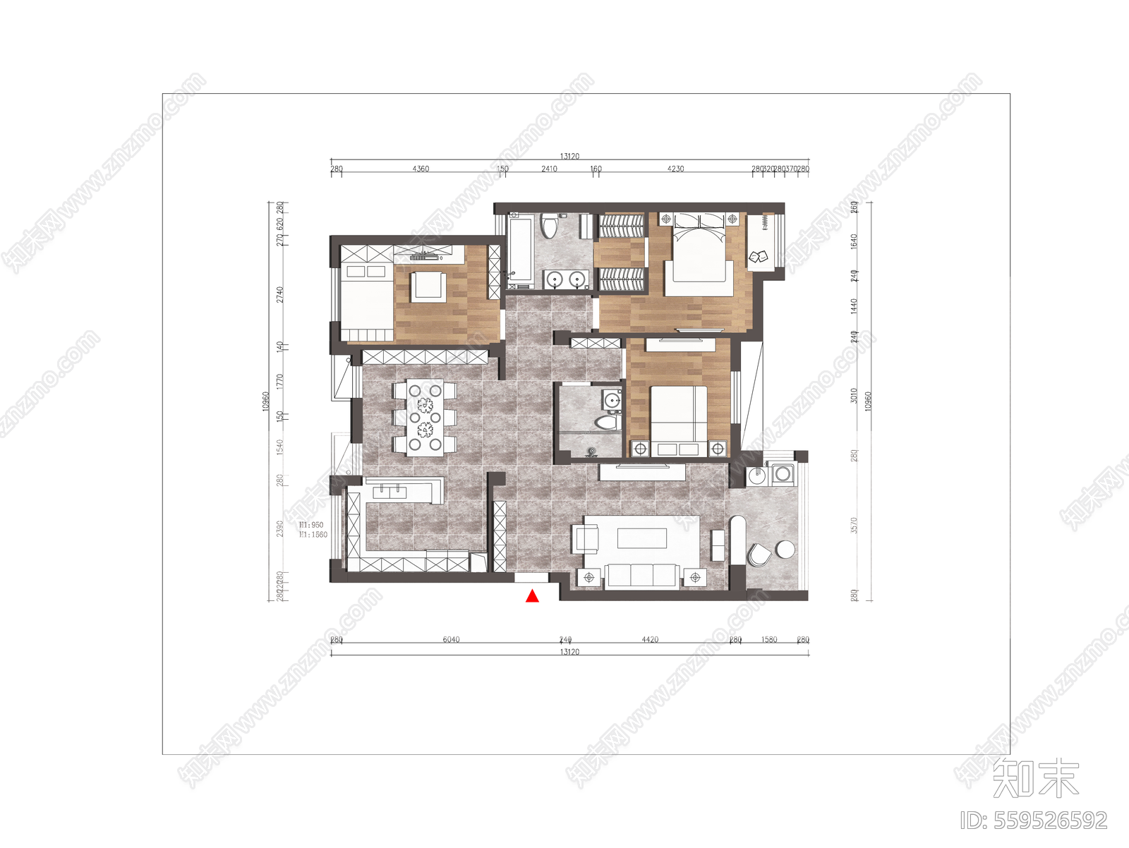 现代施工图下载【ID:559526592】