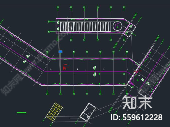 排水施工水处理实验楼cad施工图下载【ID:559612228】