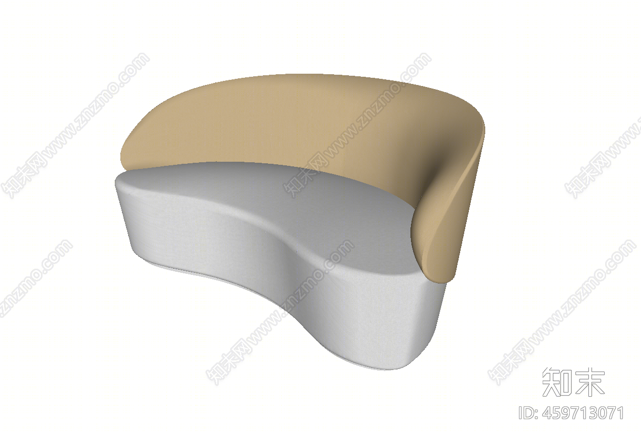 现代风格多人沙发SU模型下载【ID:459713071】
