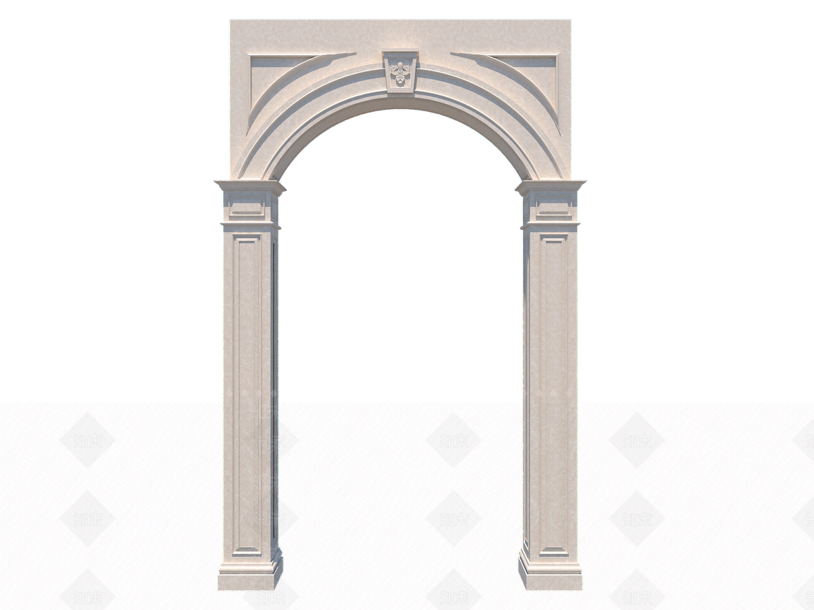 欧式风格门框垭口SU模型下载【ID:659756944】