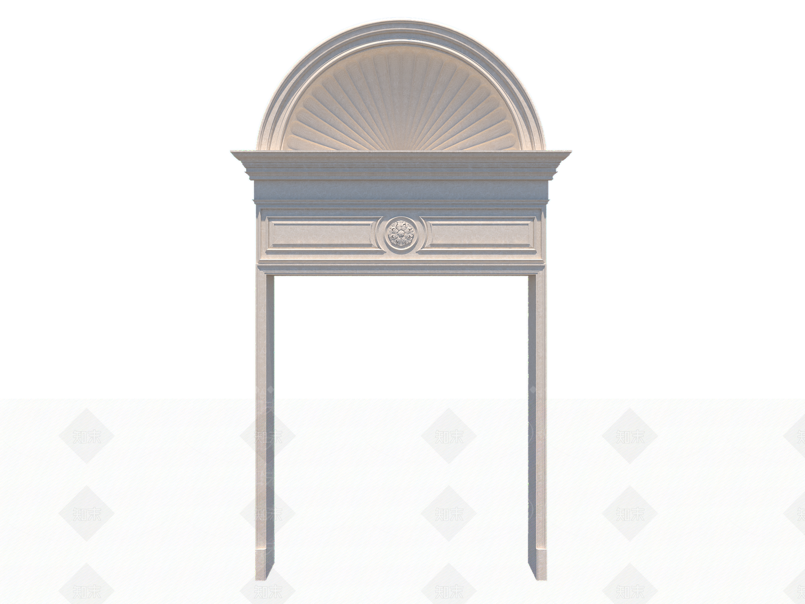 欧式风格门框SU模型下载【ID:659756957】