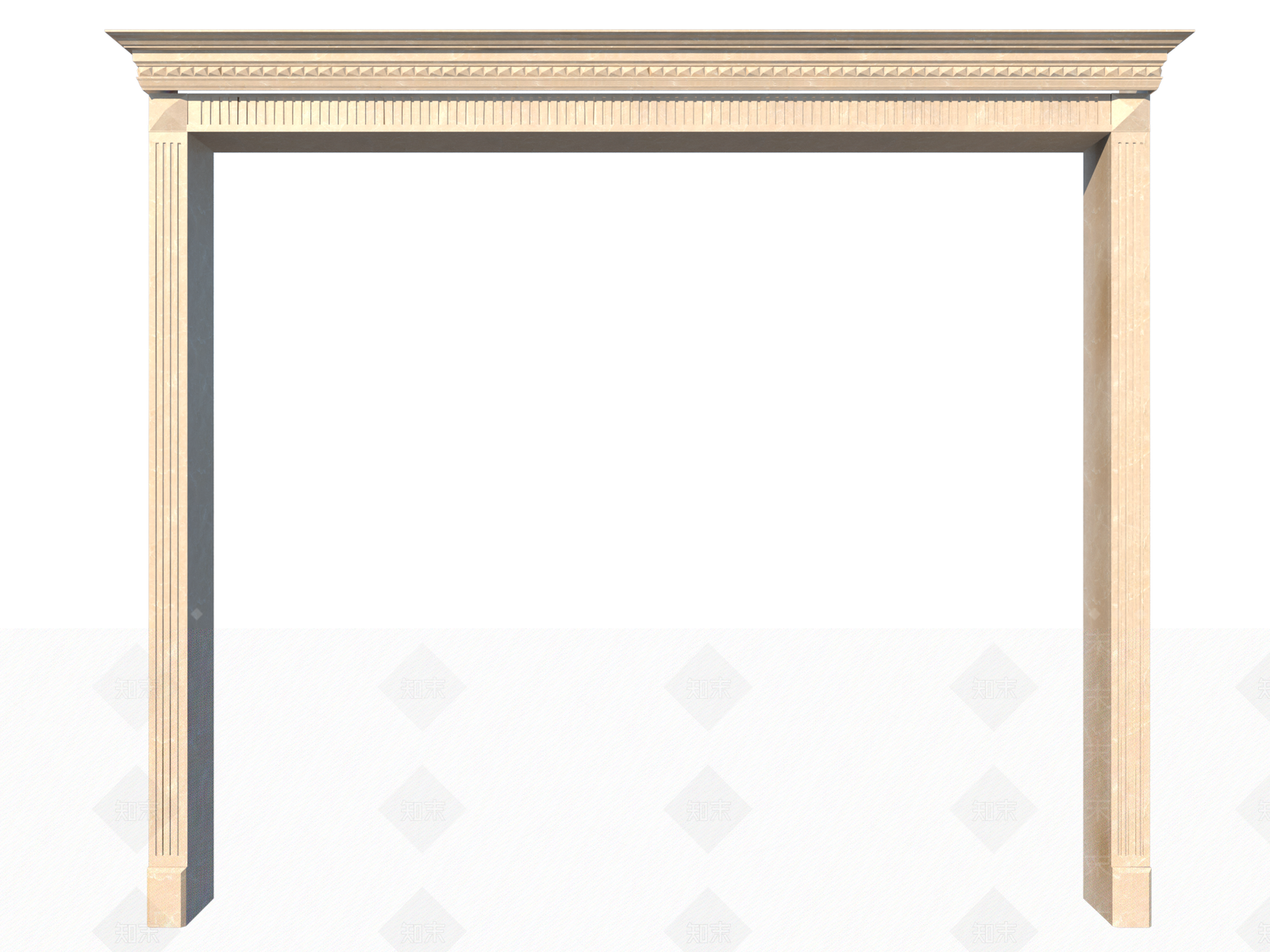 欧式风格门框SU模型下载【ID:659801997】