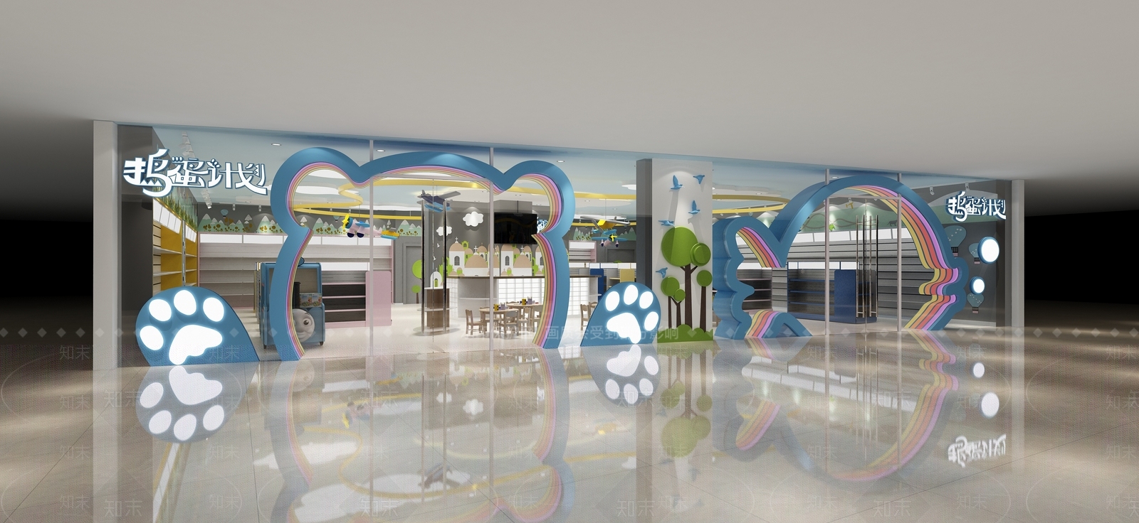 现代玩具店3D模型下载【ID:859893033】