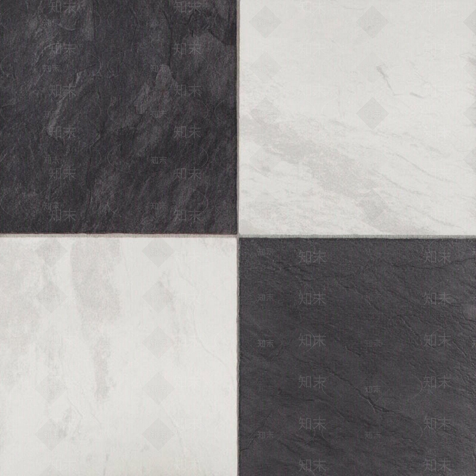 黑白仿古石纹砖贴图下载【ID:359932819】