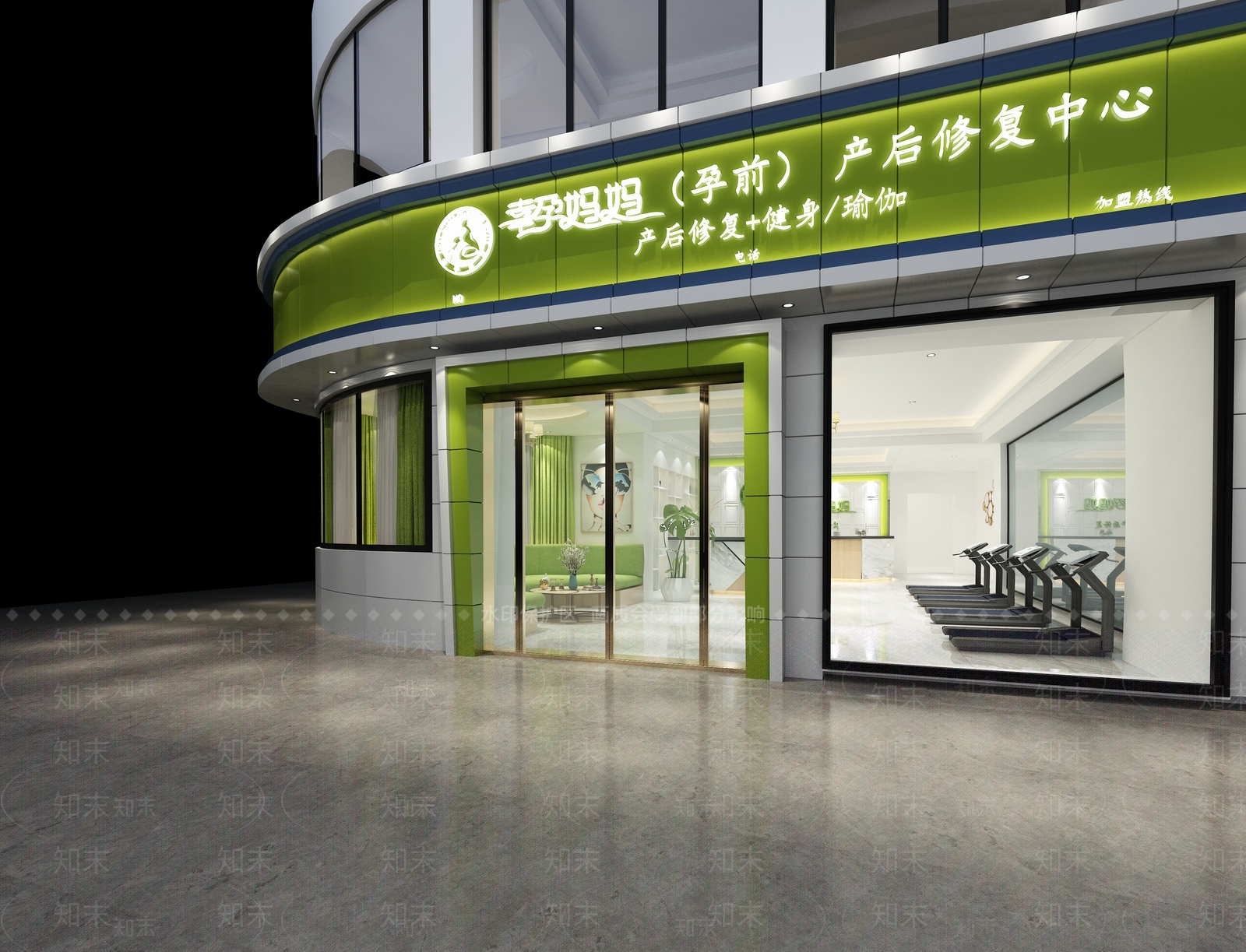 现代月子中心3D模型下载【ID:559964093】