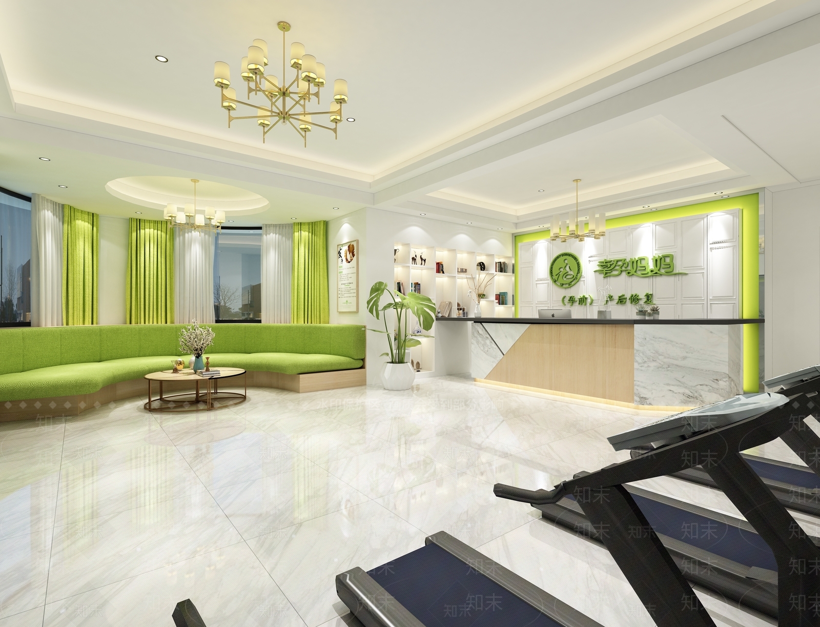 现代月子中心3D模型下载【ID:559964093】