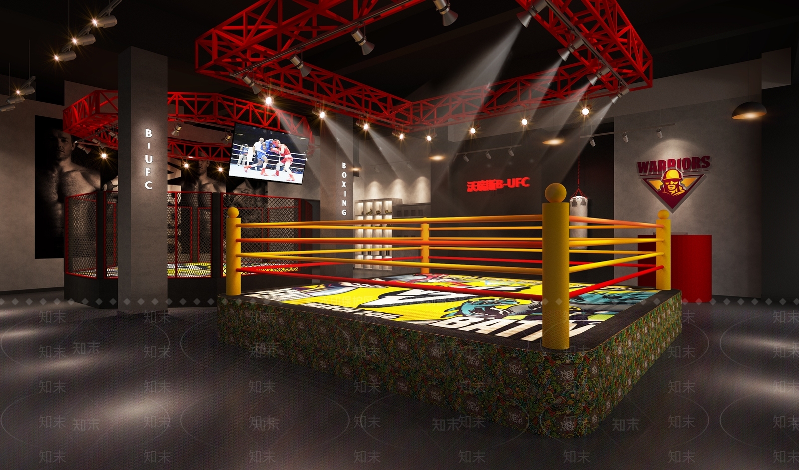 工业风前台3D模型下载【ID:959973621】