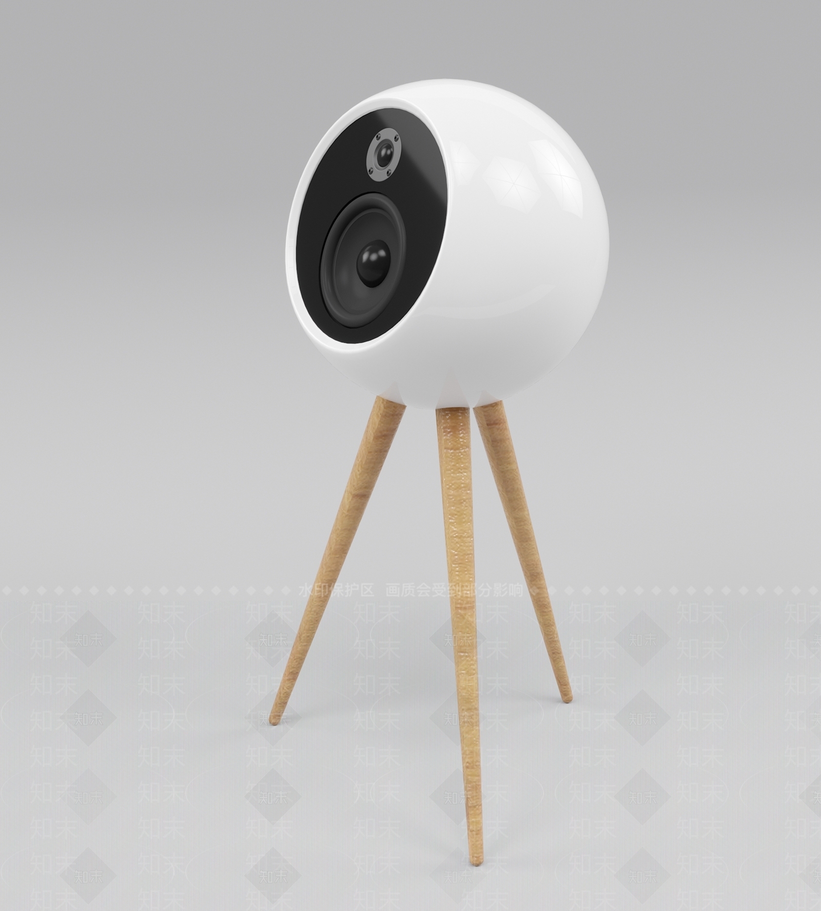 现代无线小音响3D模型下载【ID:360001183】