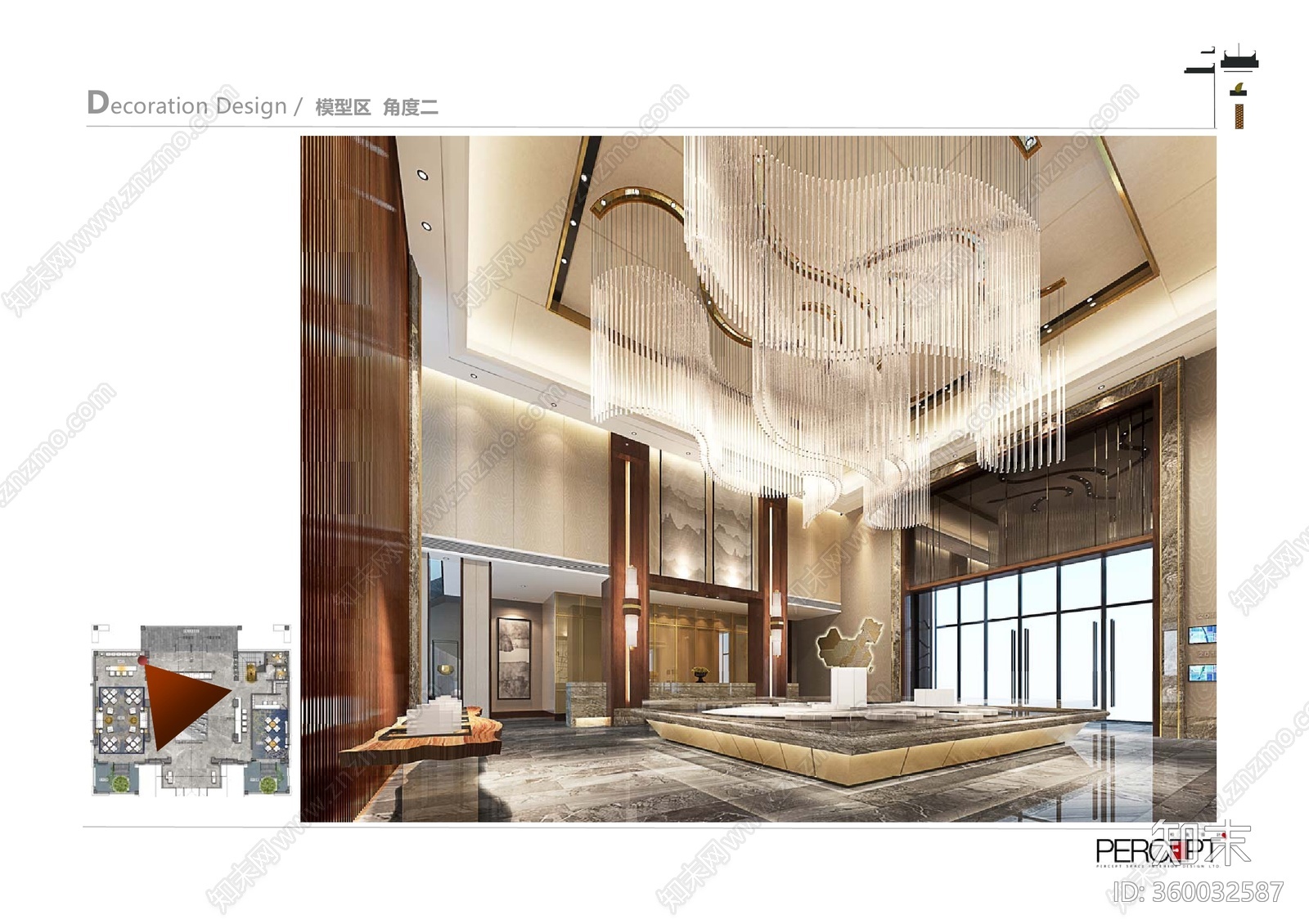苏州雅居乐相城售楼部cad施工图下载【ID:360032587】