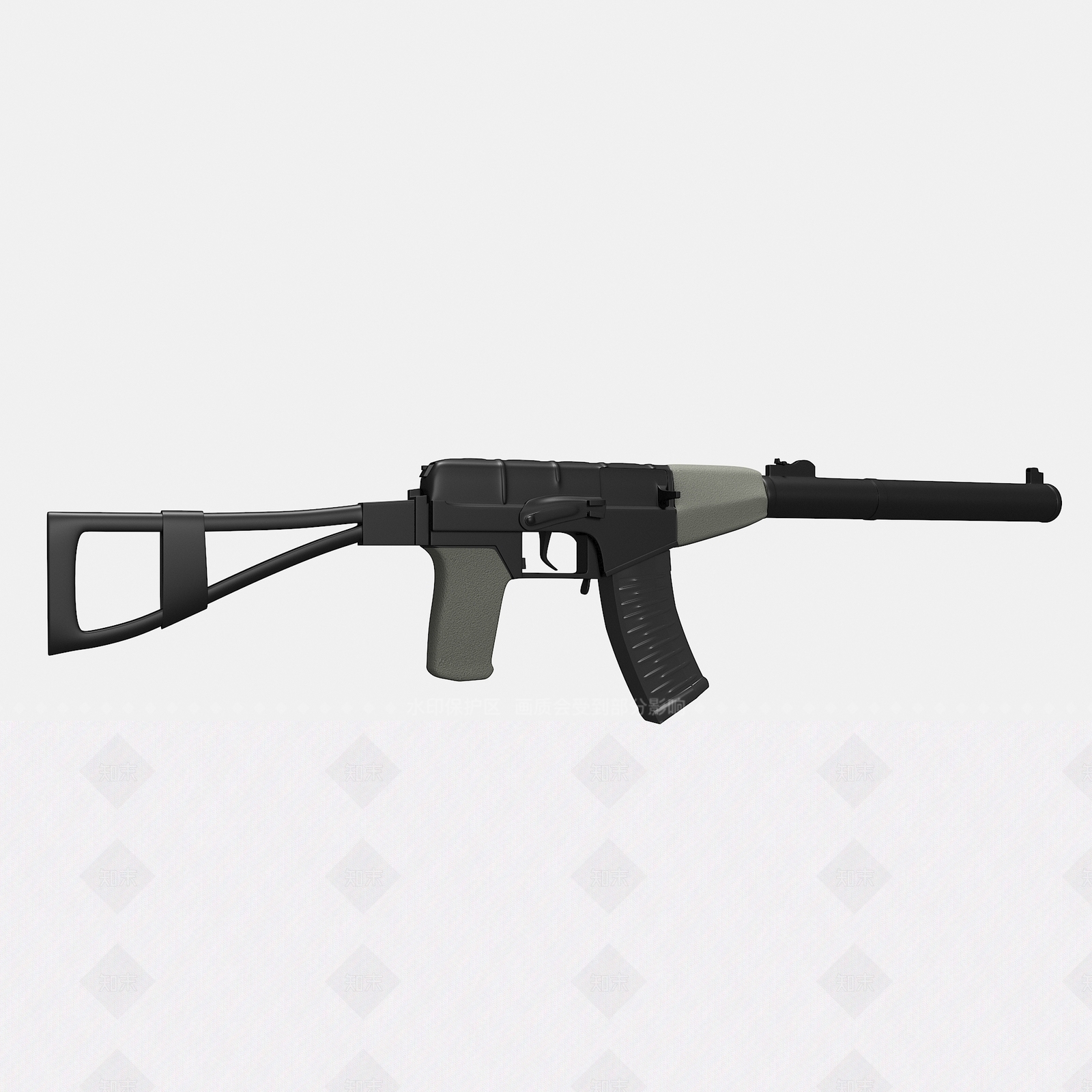 现代步枪3D模型下载【ID:360061563】