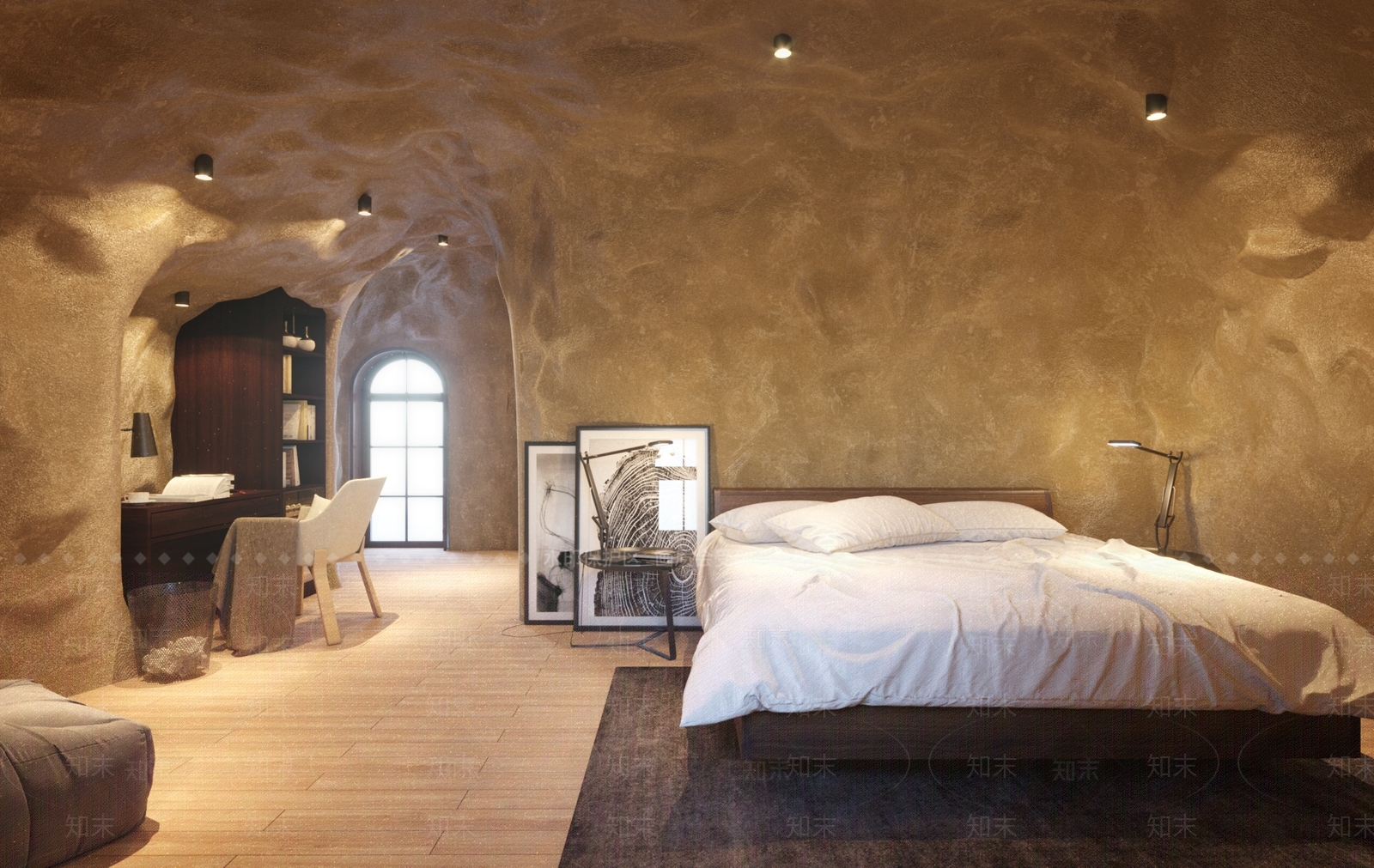 现代洞窟名宿3D模型下载【ID:460092610】