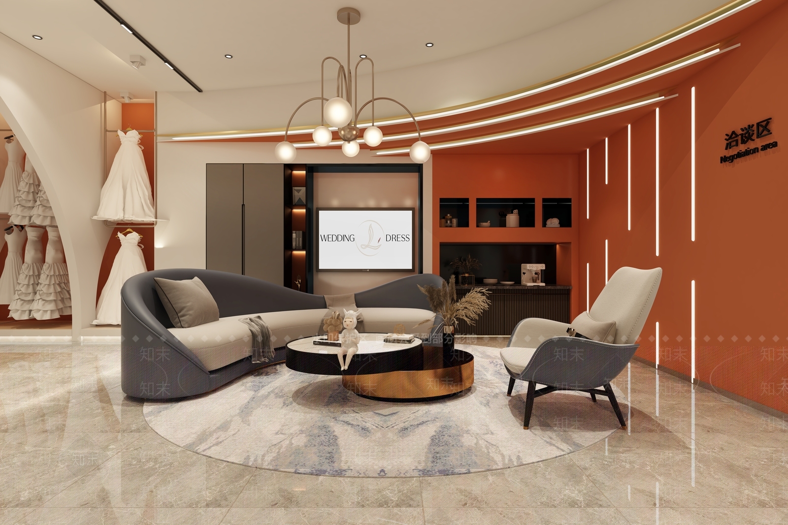 现代婚纱摄影3D模型下载【ID:560191588】
