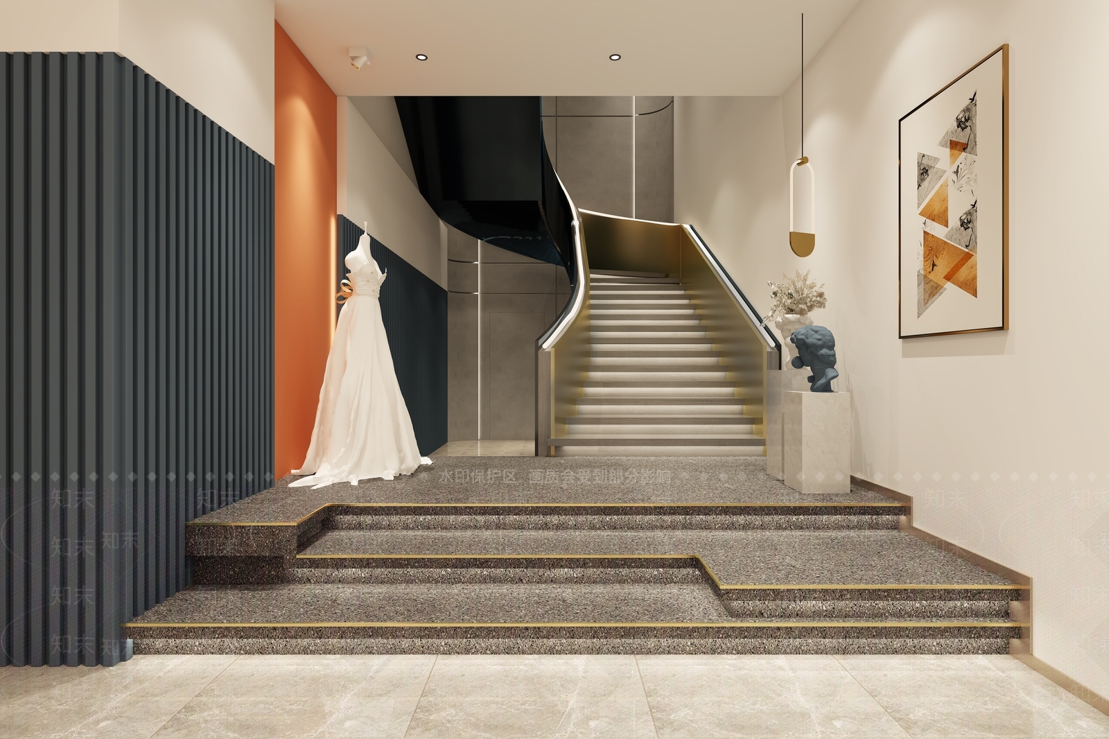 现代婚纱摄影3D模型下载【ID:560191588】