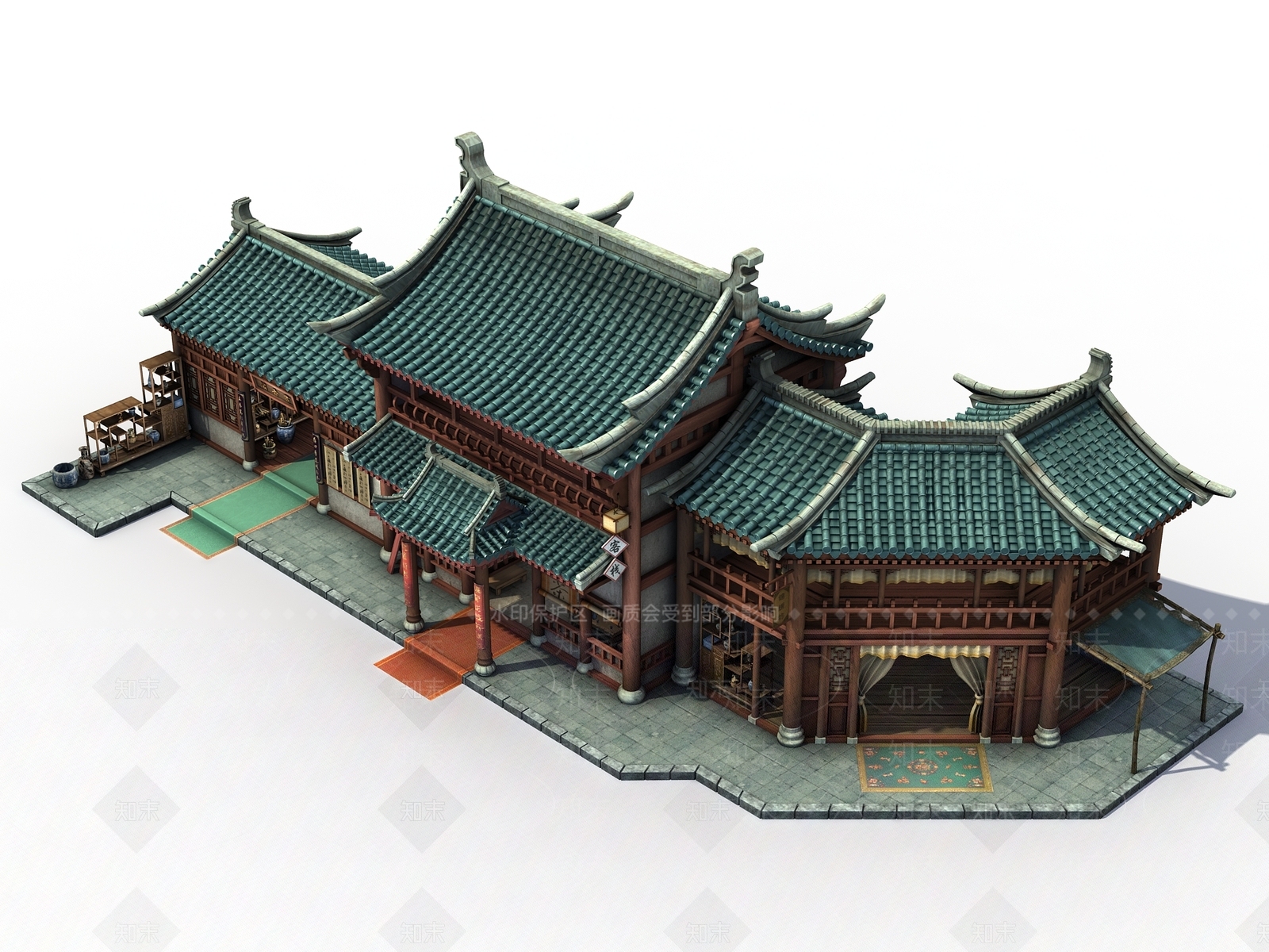 古建3D模型精品下载_3dmax模型_知末网