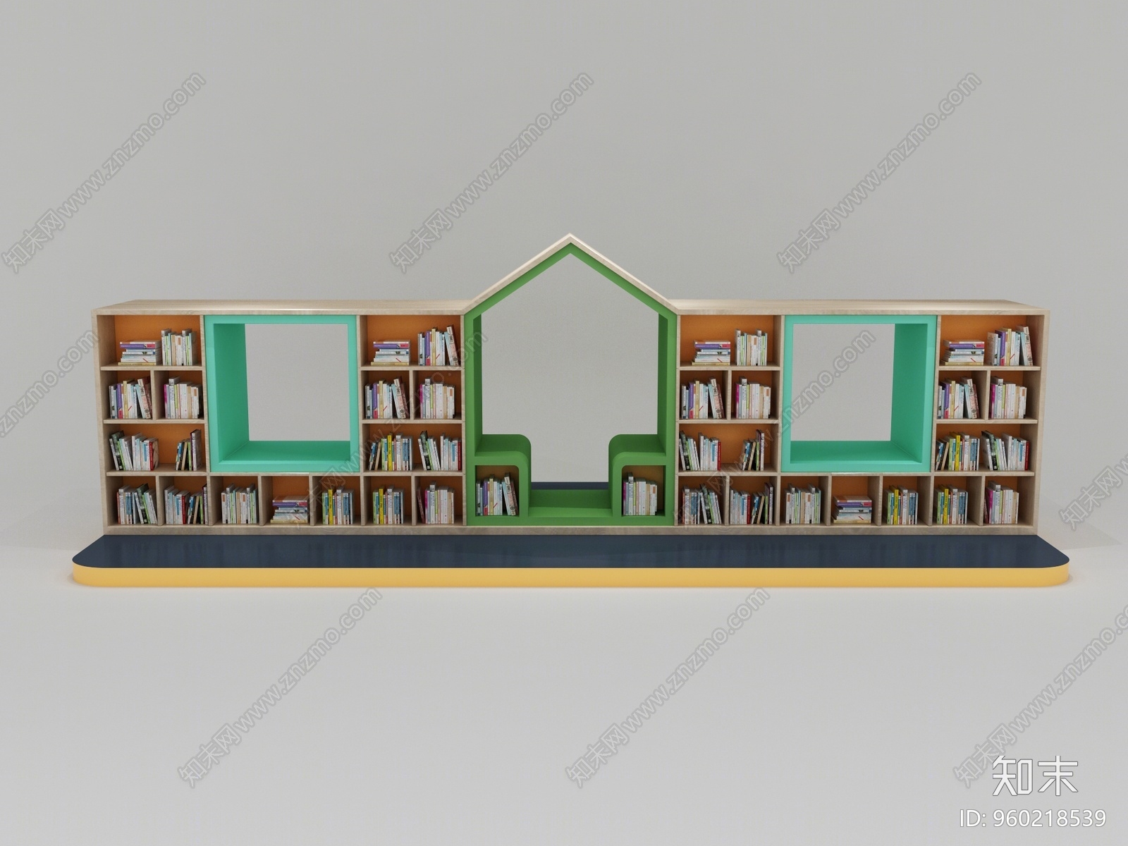 现代儿童休息区3D模型下载【ID:960218539】