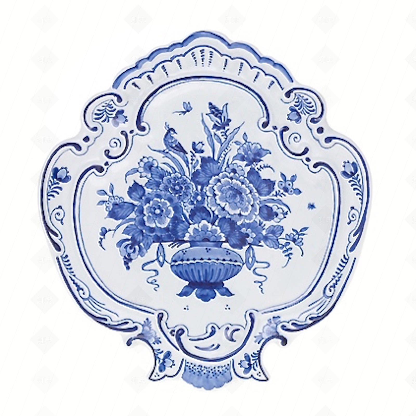 彩绘玻盘子贴图贴图下载