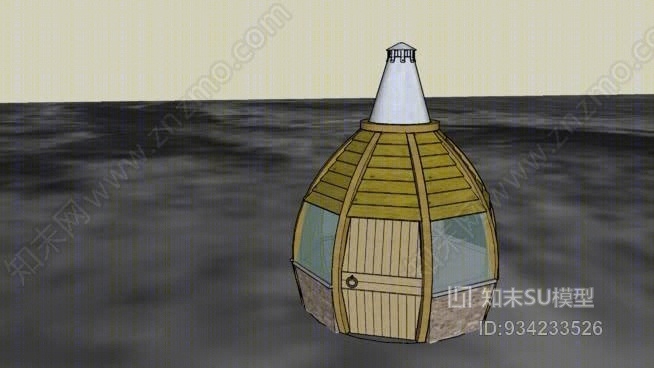 达特穆尔的拯救生命的帽子SU模型下载【ID:934233526】