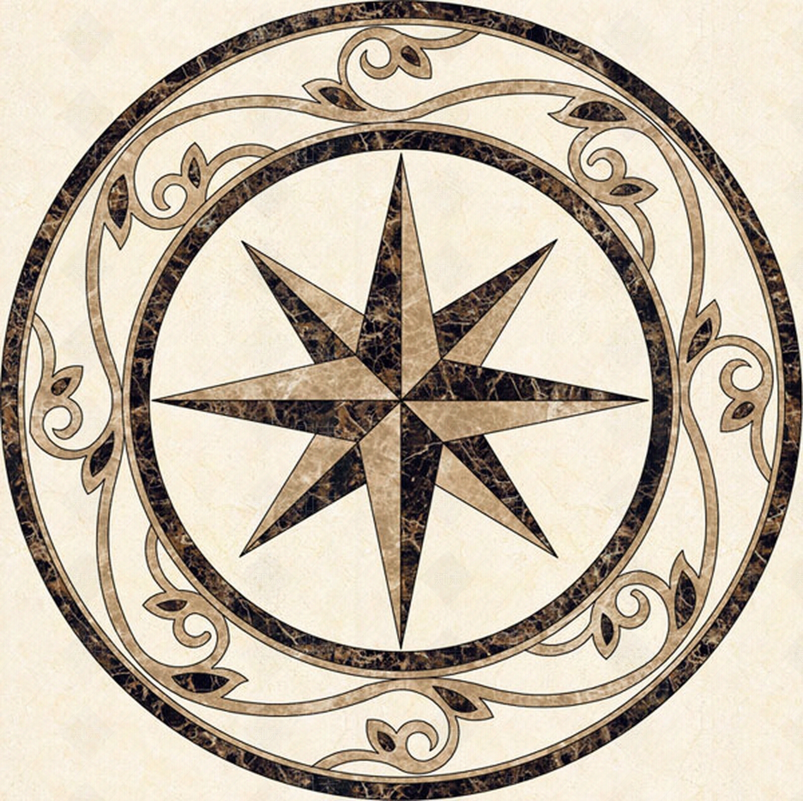 常用欧式地面拼花贴图下载【ID:860700078】