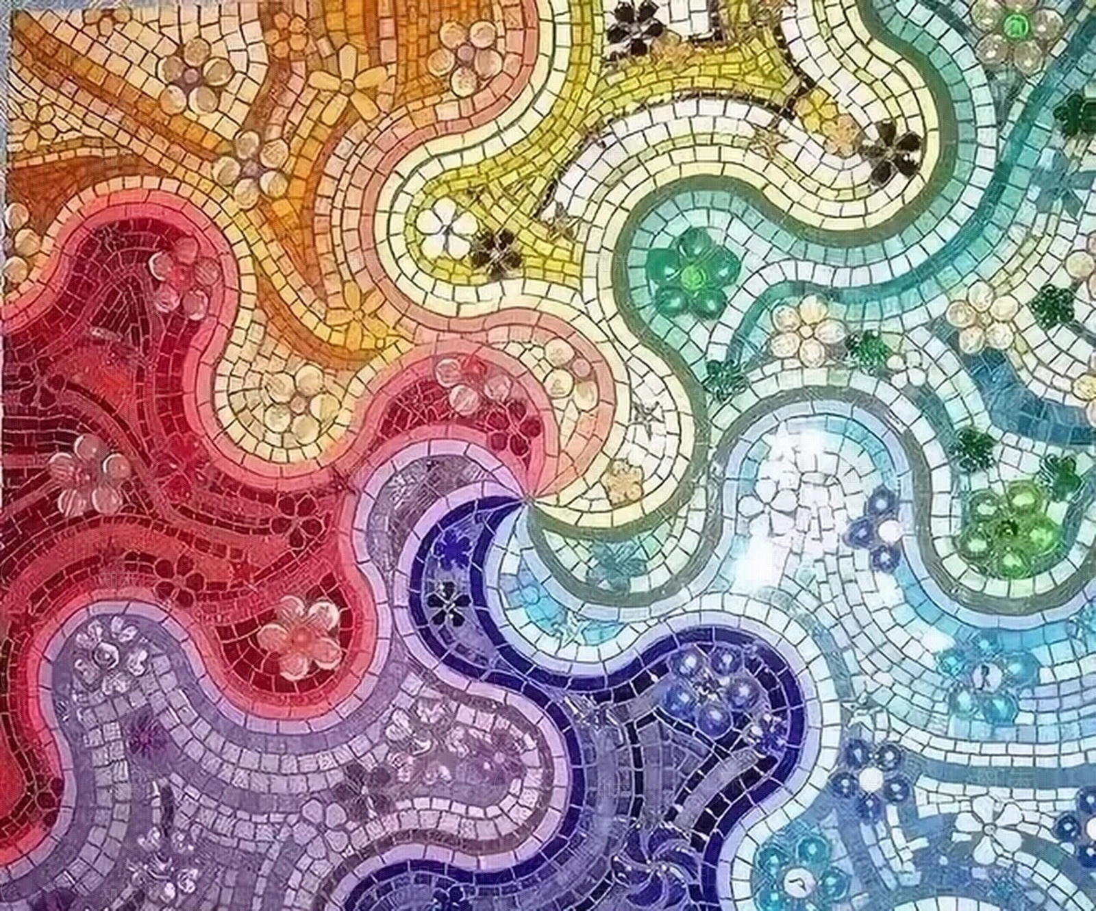 炫彩拼花马赛克贴图贴图下载【ID:560716481】