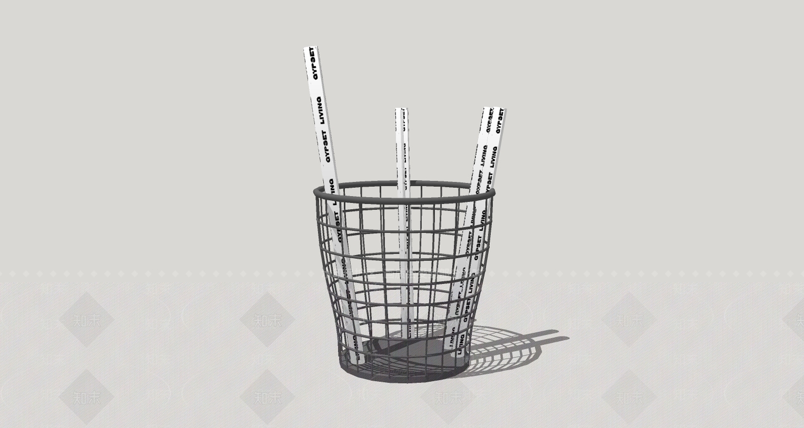 现代风格垃圾桶SU模型下载【ID:361524010】