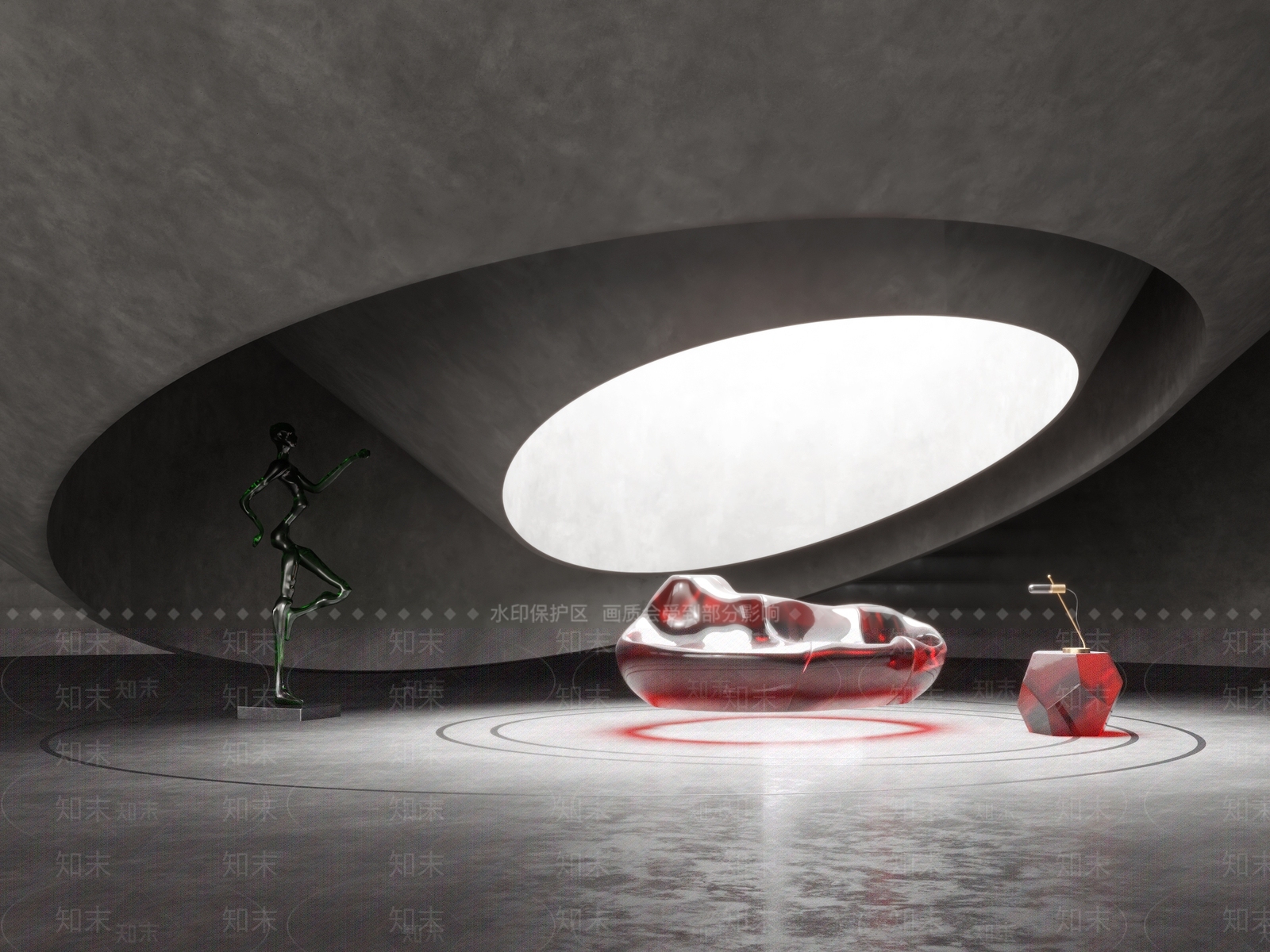 后现代异形沙发3D模型下载【ID:261637009】