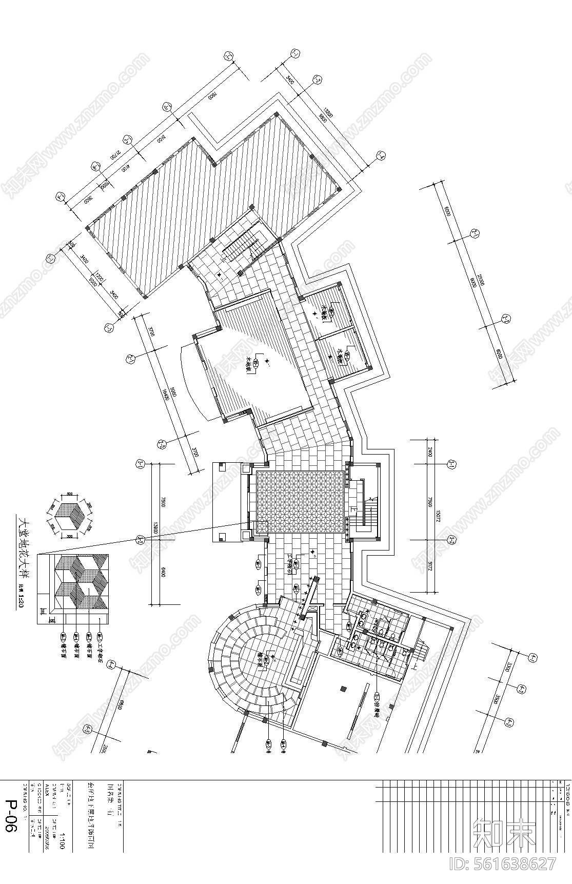 知名海岸会cad施工图下载【ID:561638627】