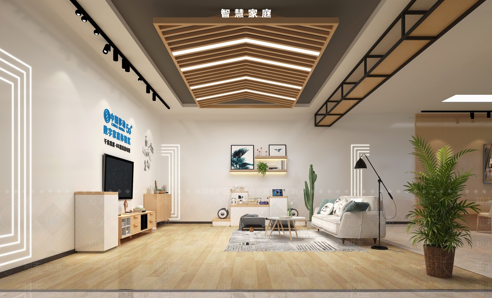 现代手机专卖店3D模型下载【ID:261670679】