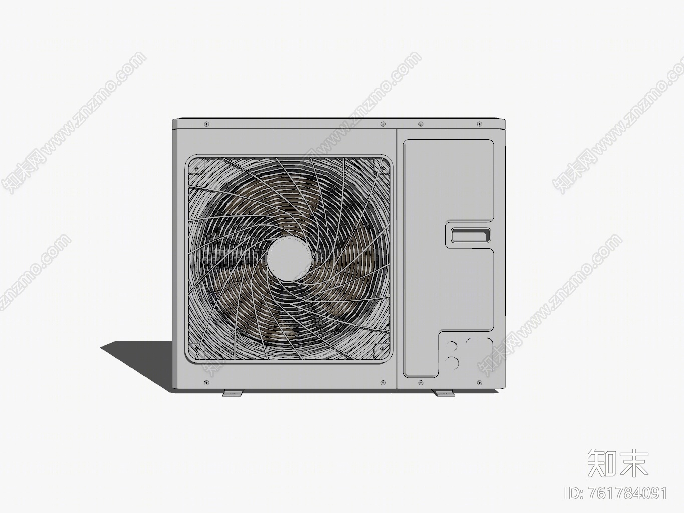 现代风格空调SU模型下载【ID:761784091】