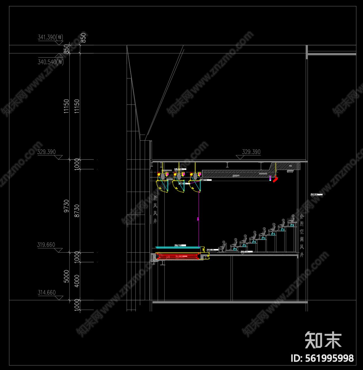 深圳湾壹号cad施工图下载【ID:561995998】