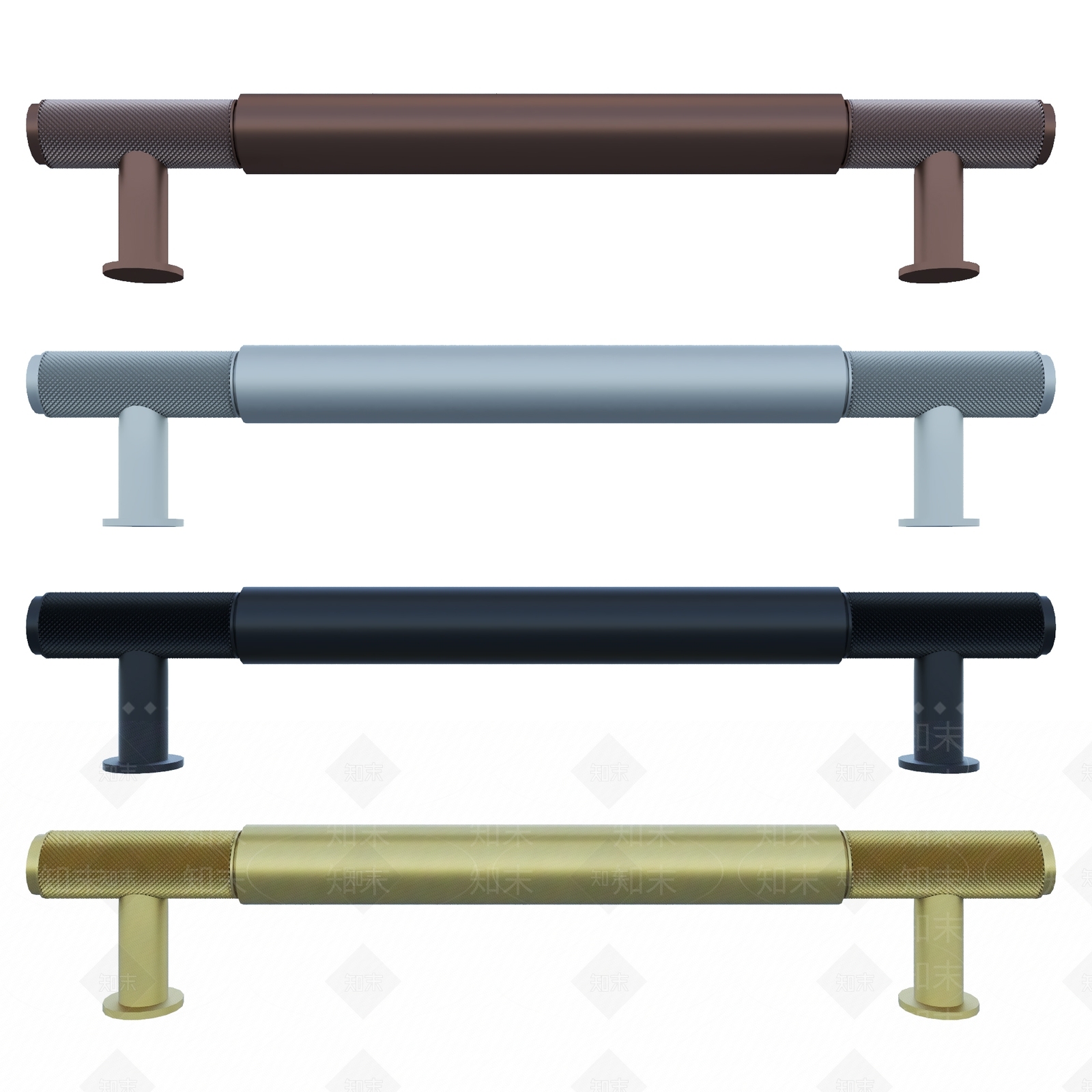 现代橱柜门把手3D模型下载【ID:162031318】