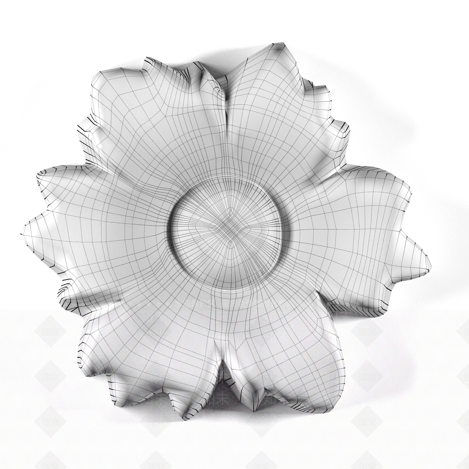 现代雕花3D模型下载【ID:862031674】