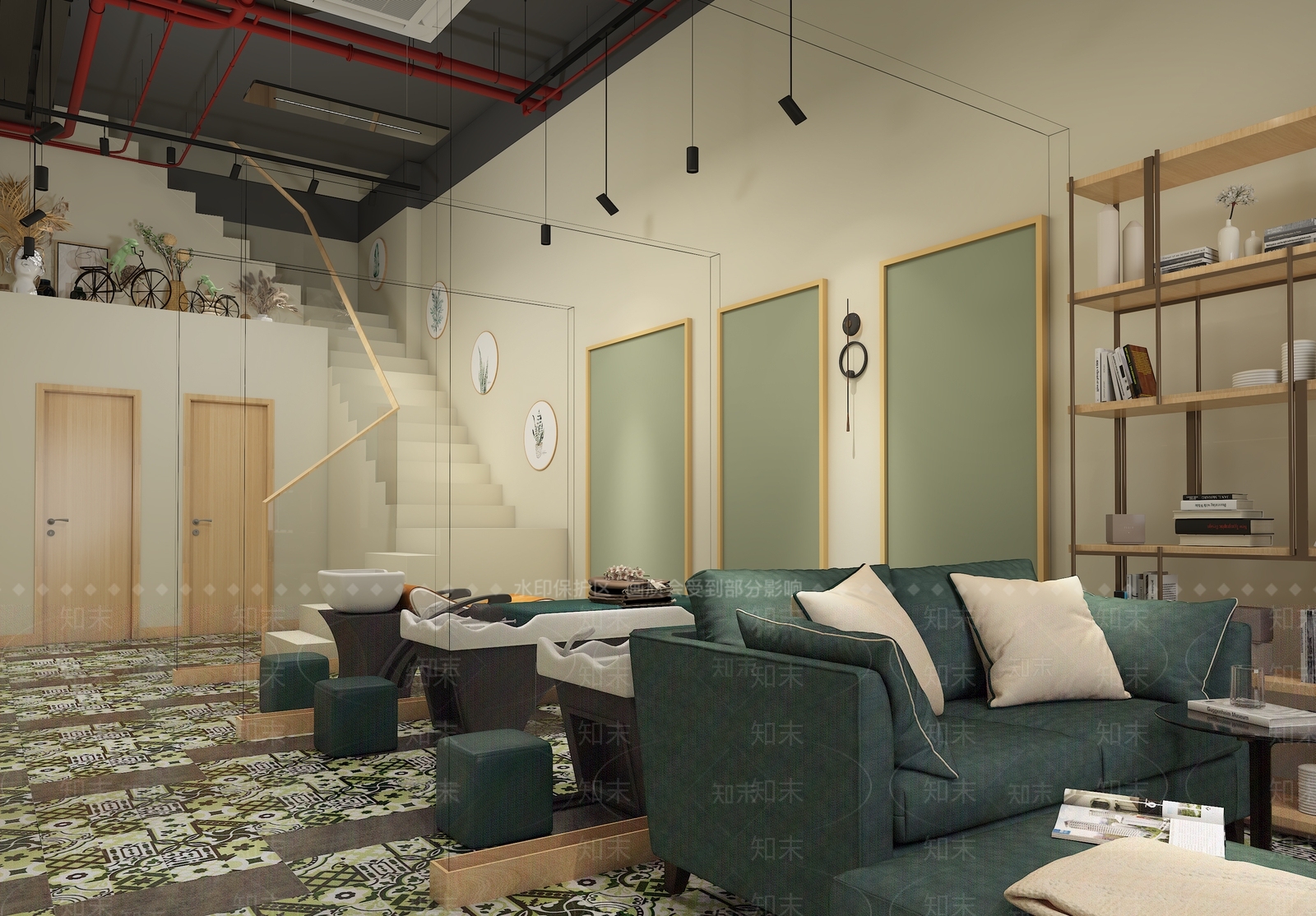 现代理发店3D模型下载【ID:962084553】