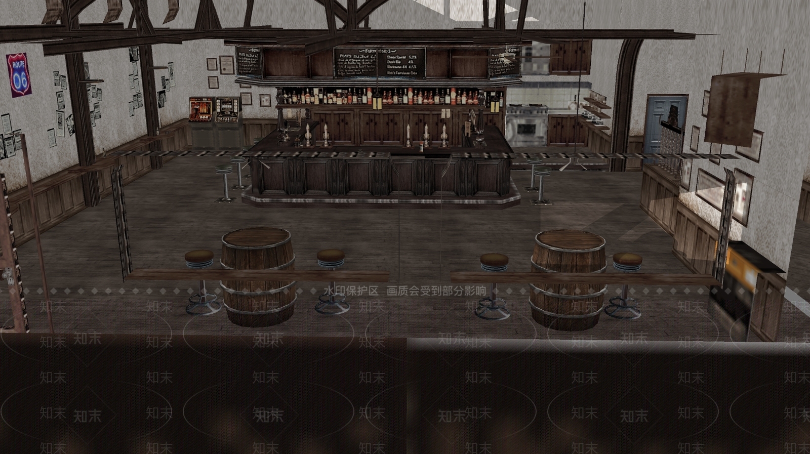 北欧风格酒吧SU模型下载【ID:762366499】