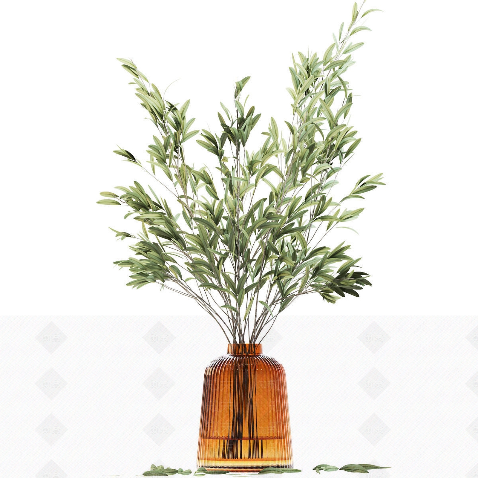 现代水生植物3D模型下载【ID:662472813】