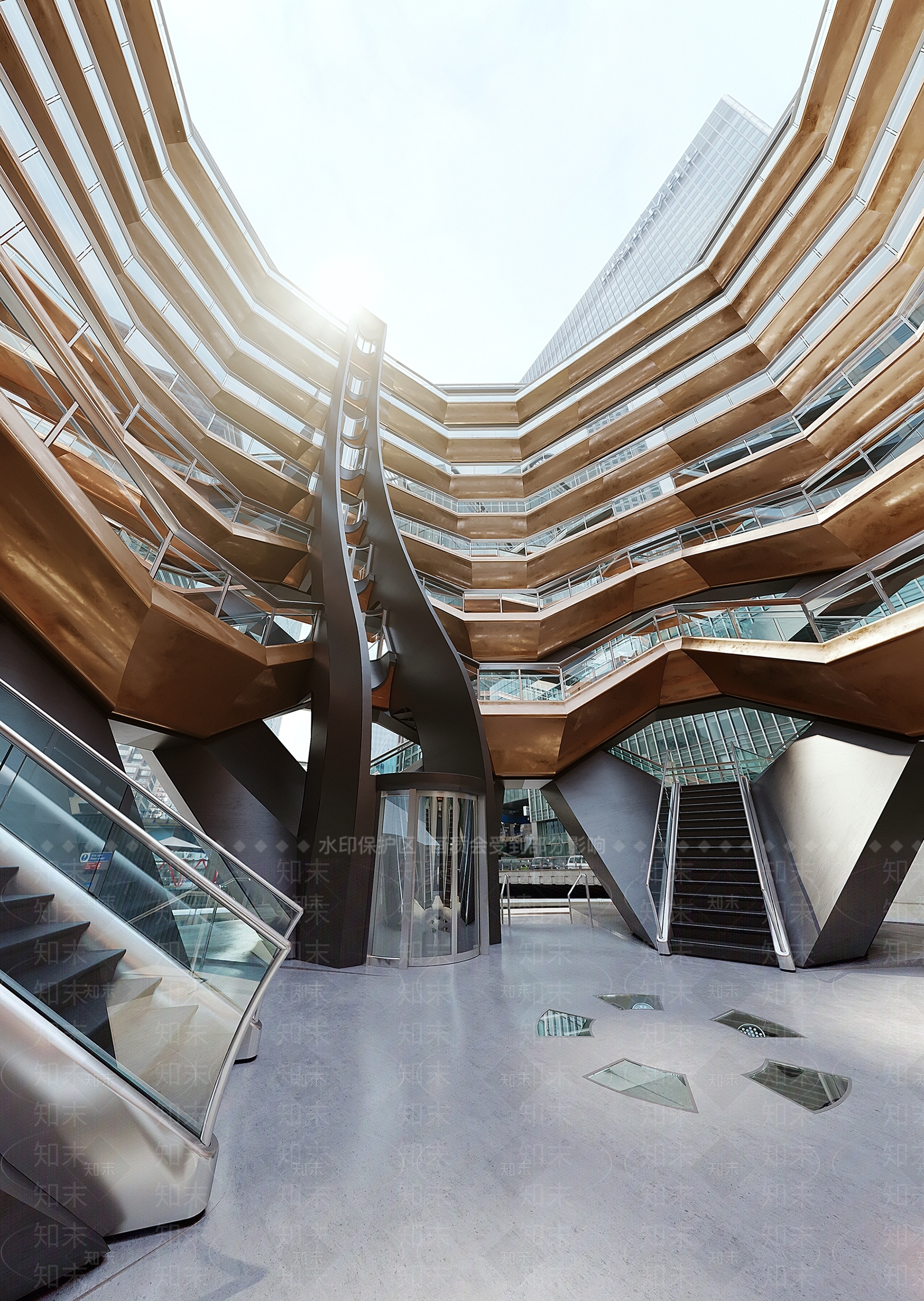 现代艺术建筑外观3D模型下载【ID:562516025】
