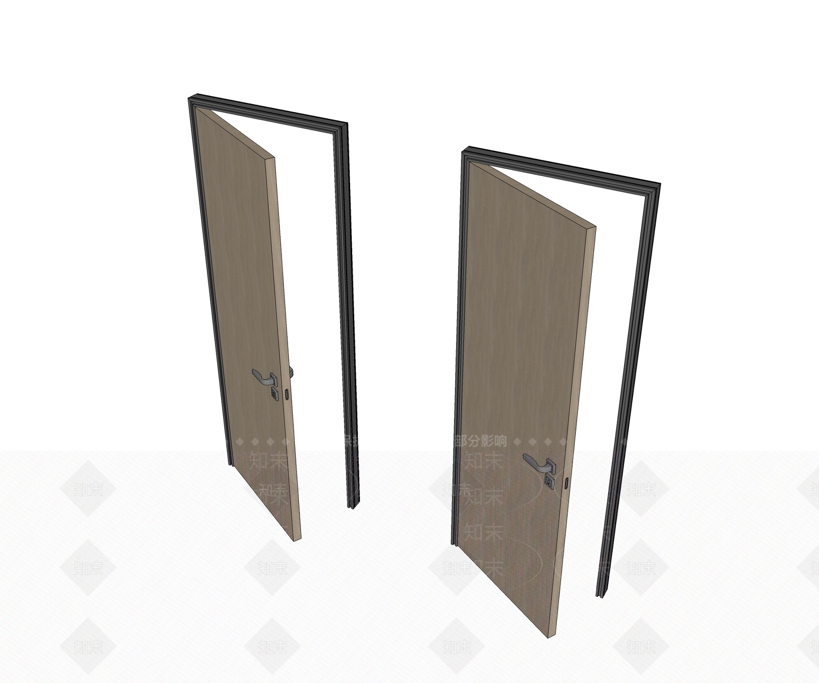 北欧风格门框SU模型下载【ID:662721943】