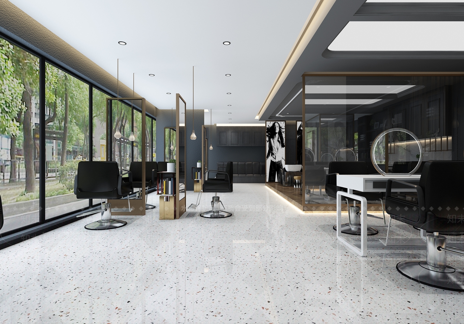 现代理发店3D模型下载【ID:962916540】