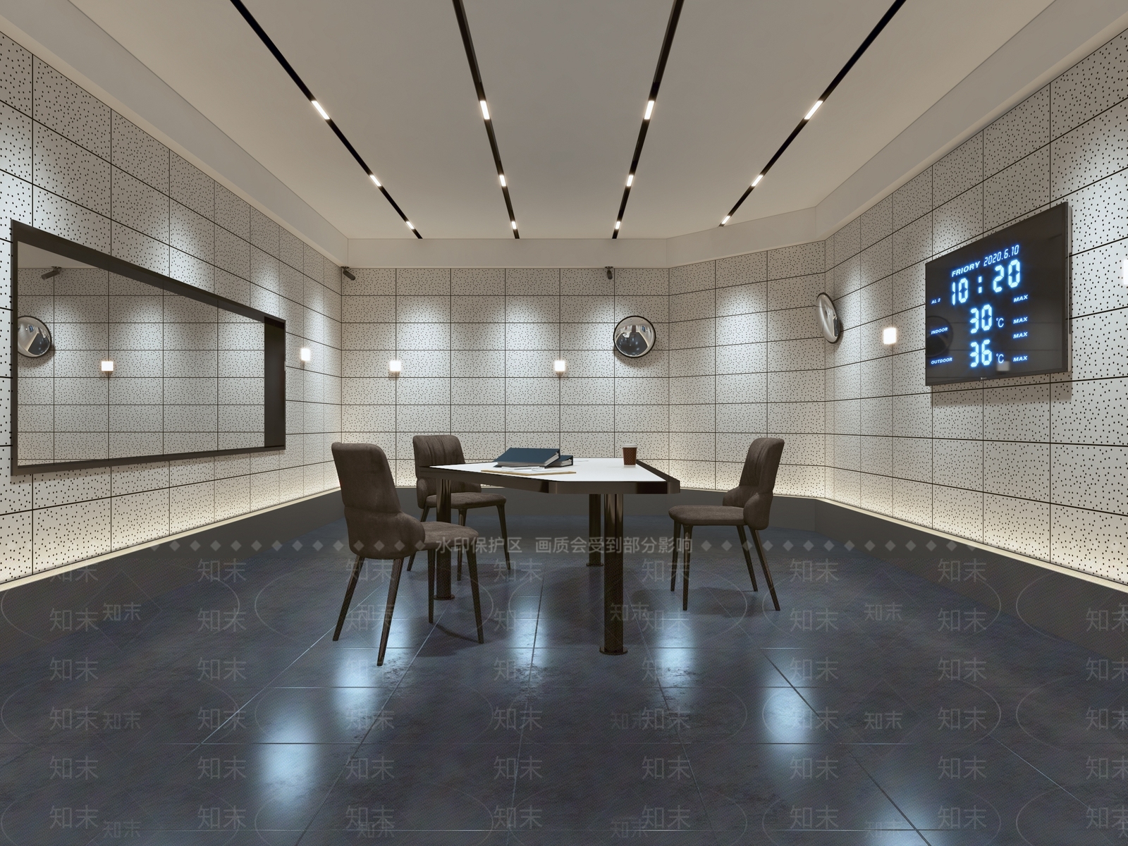现代询问室3D模型下载【ID:563338587】