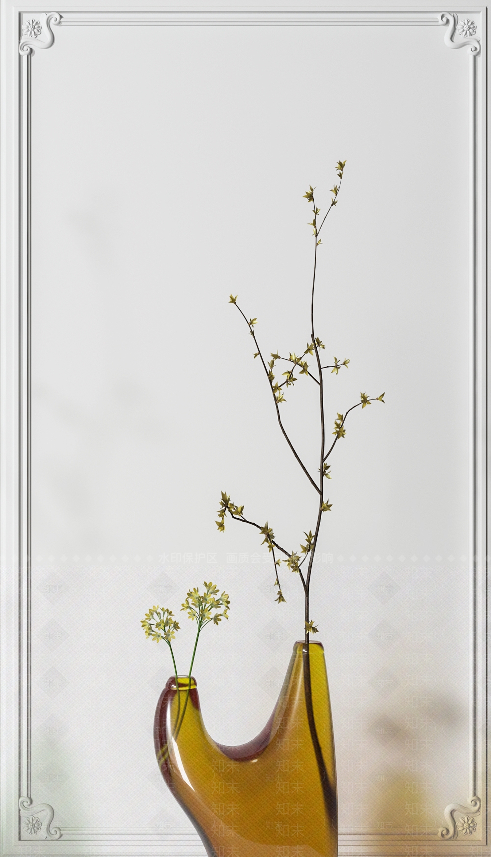 现代水生植物3D模型下载【ID:363589808】