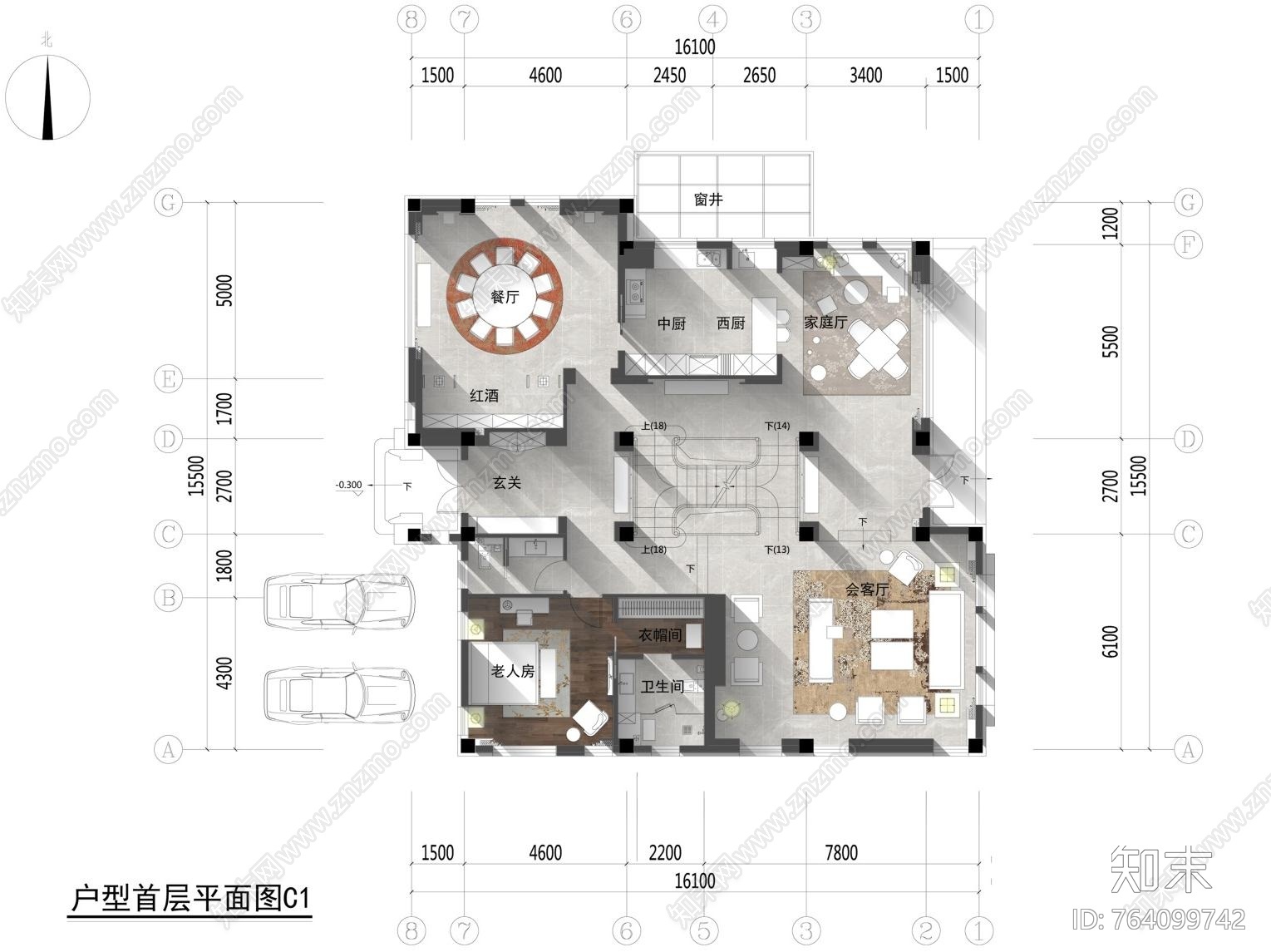 HSD琚宾-北京华润施工图下载【ID:764099742】